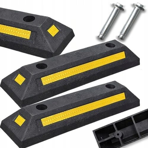 2x SEPARATOR ODBOJNIK PARKINGOWY OGRANICZNIK ODBOJNIK NAJAZD ZESTAW na Arena.pl