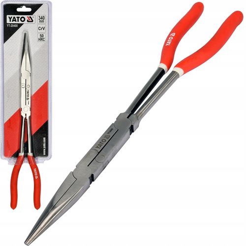 YATO SZCZYPCE WYDŁUŻONE PROSTE PRECYZYJNE 2STABILNE PRZEGUBY 340MM na Arena.pl