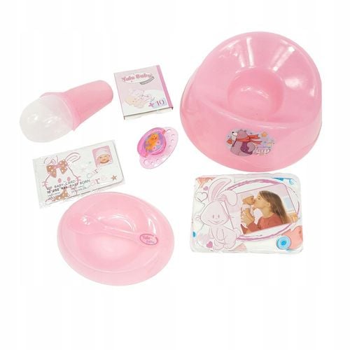 LALKA INTERAKTYWNA BABY LOVE DLA DZIEWCZYNKI 9W1 + AKCESORIA na Arena.pl