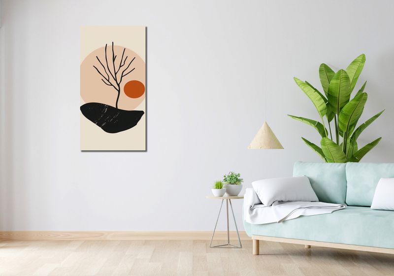Obraz 50x100cm Nagie Drzewo zdjęcie 2