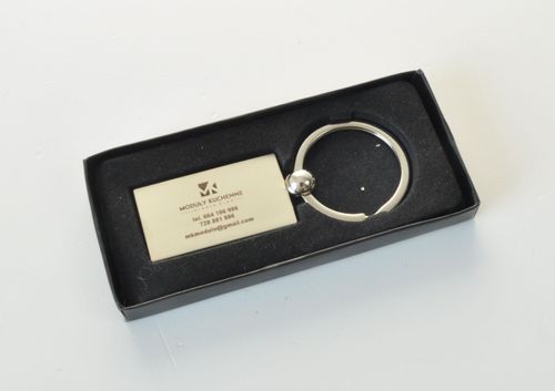 Brelok do kluczy jednostronny grawer 100 szt. na Arena.pl