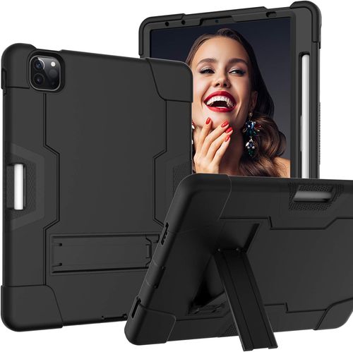 Etui do iPad Pro 5/4/3 12.9" z Podstawką i Miejscem na Rysik Czarne na Arena.pl