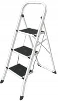 KADAX Drabinka stalowa 3 stopnie, składana 2123 15