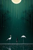 Plakat 53x81cm Nocne Marzenia