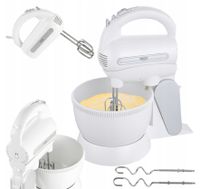 Mikser Z Misą Robot Kuchenny 600W Turbo 4 Końcówki