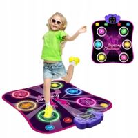 MATA DO TAŃCZENIA MUZYCZNA DLA DZIECI INTERAKTYWNA LED BLUETOOTH 27× POZIOM