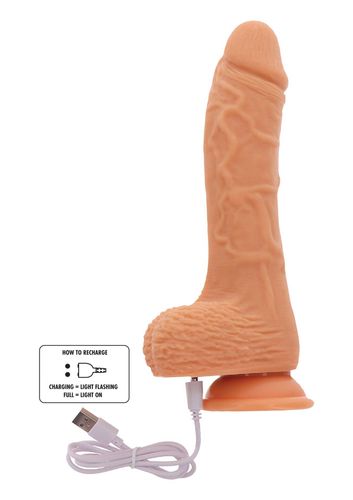 Up&Down Rotating Vibr Dildo Light Skin Tone na Arena.pl