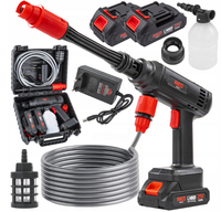 MYJKA CIŚNIENIOWA AKUMULATOROWA OGRODOWA 21V BEZPRZEWODOWA WALIZKA 60BAR