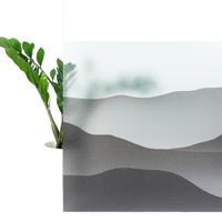 Folia Statyczna GÓRY Ciemne Na Okna Szyby Rolka 45x150cm G112