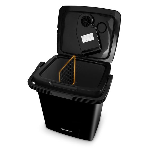 Lodówka turystyczna Berdsen Icemax 29 litry tryb ECO - czarna zdjęcie 2