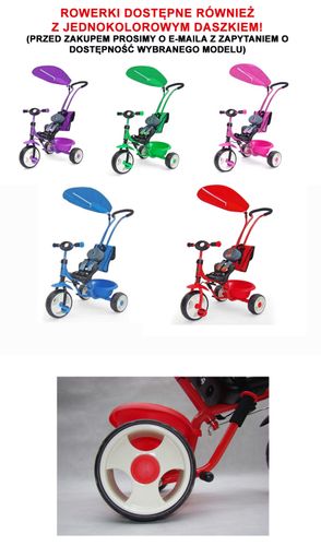 MILLY MALLY BOBY NIEBIESKI ROWEREK TRÓJKOŁOWY NE na Arena.pl