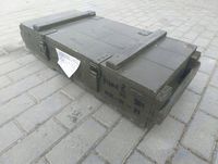 Skrzynia skrzynka drewniana wojskowa 86,5/41,5/21 STOLIK wojskowa STARA