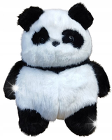 ELEFUN Pluszak pluszowy PANDA 30 cm Miękki Przytulanka Duże Oczy