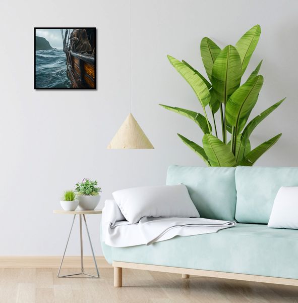 Plakat 40x40cm Statek na Falach zdjęcie 4