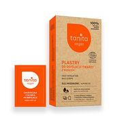 Tanita Vegan Plastry do depilacji twarzy migdałowy