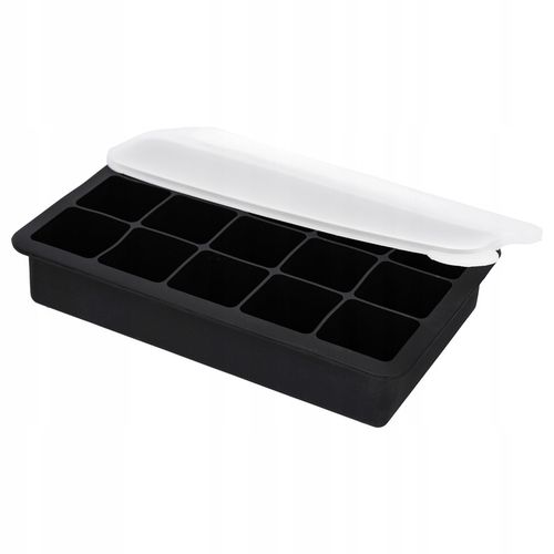 6x Foremki do lodu silikonowe forma do 15 kostek lodu z pokrywką na Arena.pl