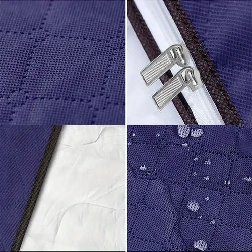 4x ORGANIZER POKROWIEC TORBY DO PRZECHOWYWANIA UBRAŃ POŚCIELI PREMIUM na Arena.pl