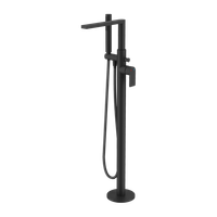 Glad bateria wannowo-prysznicowa wolnostojąca, czarny soft