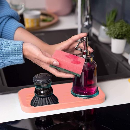 Mata Ociekacz do Naczyń Silikonowy do Zlewu Róż na Arena.pl