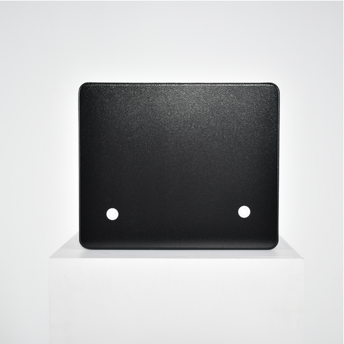 Pancerny Domowy Sejf z Zamkiem Elektronicznym i Kluczem 30x35x30 cm Czarny na Arena.pl