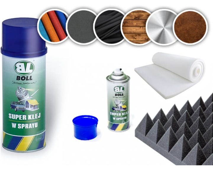 BOLL SUPER KLEJ W SPRAYU do większości materiałów zdjęcie 2