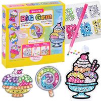ZESTAW KREATYWNY HAFT DIAMENTOWY  SŁODYCZE