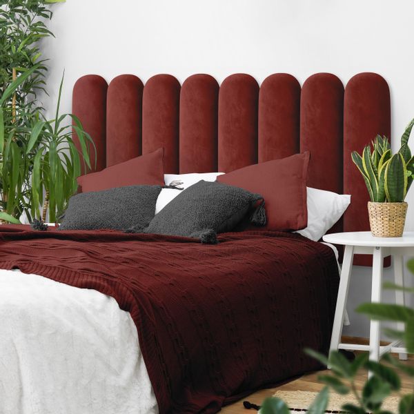 PANELE TAPICEROWANE NA ŚCIANĘ PŁOTEK BORDOWY DLA DZIECI 80cm x 30cm zdjęcie 4