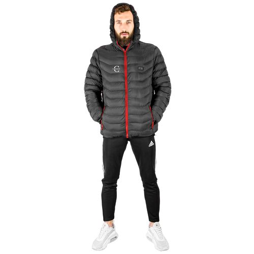 Kurtka podgrzewana czarno-czerwona rozmiar S na Arena.pl