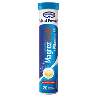 Krüger Vital Power Magnez forte smak cytrynowy 84 g (20 sztuk)