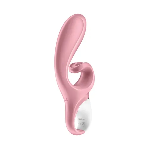 satisfyer hug me - wibrujący model podwojny z bluetooth, rożowy na Arena.pl