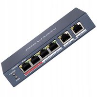 Switch PoE Przełącznik DS-3E0106P-E/M Hikvision PoE do kamer IP