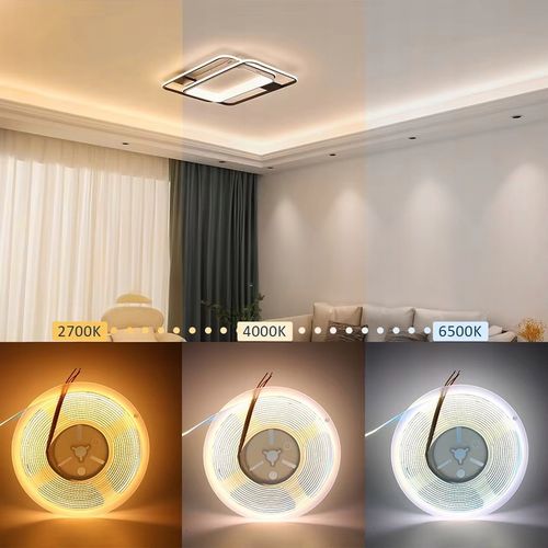 Taśma LED Neon COB 24V 10m 608d CCT 2700-6500K BIAŁA CIEPŁA NEUTRALNA na Arena.pl