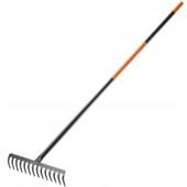 Grabie 14-Zębne Do Liści Trawy Trzonek Metalowe