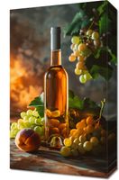 Obraz 30x50cm Bursztynowe Wino