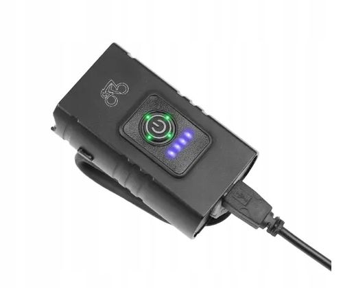 LAMPKA ROWEROWA LAMPKI ROWEROWE USB ZESTAW ZOOM na Arena.pl