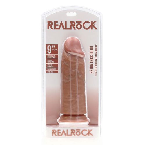 extra thick straight without balls 23 cm - tan na Arena.pl