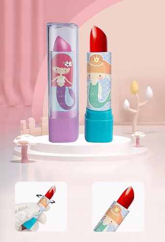 ZESTAW DO MAKIJAŻU DLA DZIECI DZIEWCZYNEK ZESTAW KOSMETYKÓW SYRENKA na Arena.pl