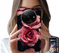 ETUI DO XIAOMI REDMI A3 - PIĘKNE RÓŻOWE RÓŻE, KWIECISTE WZORY, CASE