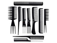 GRZEBIEŃ FRYZJERSKI DO WŁOSÓW GRZEBIENIE ETUI x10