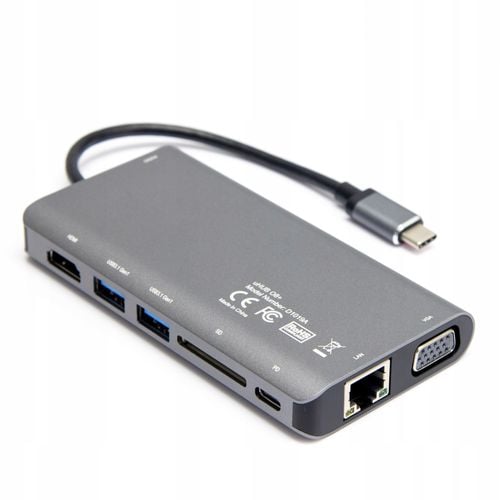 Hub USB Unitek Hub USB-C 8w1 PD 100W na Arena.pl