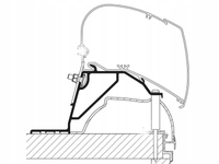 Adapter dachowy do markizy serii 6 9 do przyczepy Thule