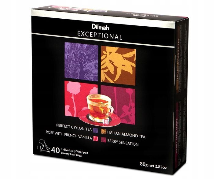Dilmah Herbata Zestaw Exceptional Variety Pack [40 zdjęcie 1