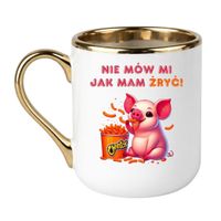 Elegant Biało-Złoty 330 ml