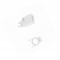 Ładowarka sieciowa GaN 45W dwa USB-C z kabelem do Motorola Moto G67 5G