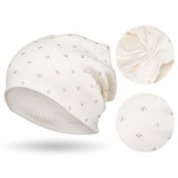 ciepła czapka damska beanie z kryształkami - peterson