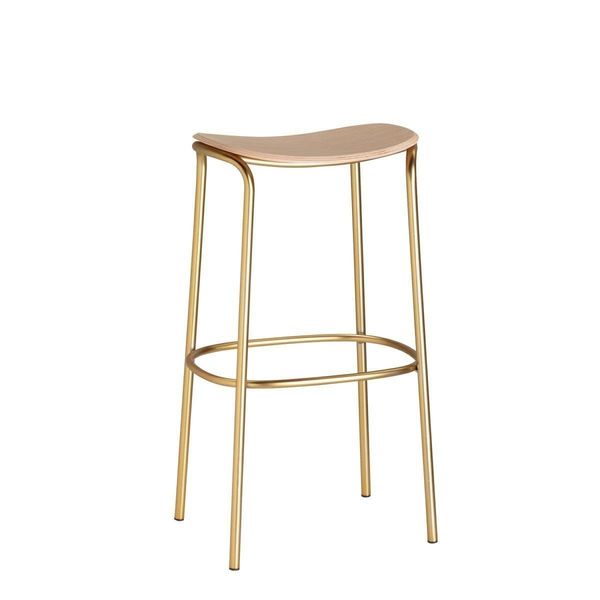 Hoker Trick wood 65cm dąb podstawa złota glmour zdjęcie 1