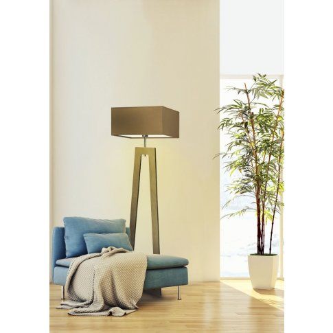 Lampa podłogowa stojąca drew JAWA na Arena.pl