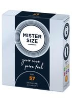 Mister Size 57Mm Condoms 3Pcs