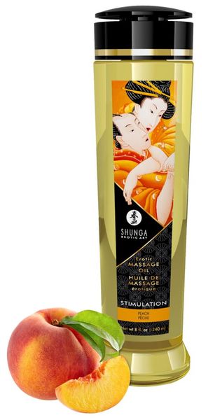 Massage Oil Stimulation Peach zdjęcie 2