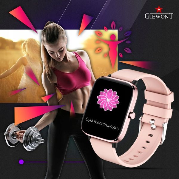 SMARTWATCH GIEWONT GW230-1 Dynamic SmartCall ROZMOWY SMS SPORT ALERT KROKI zdjęcie 5
